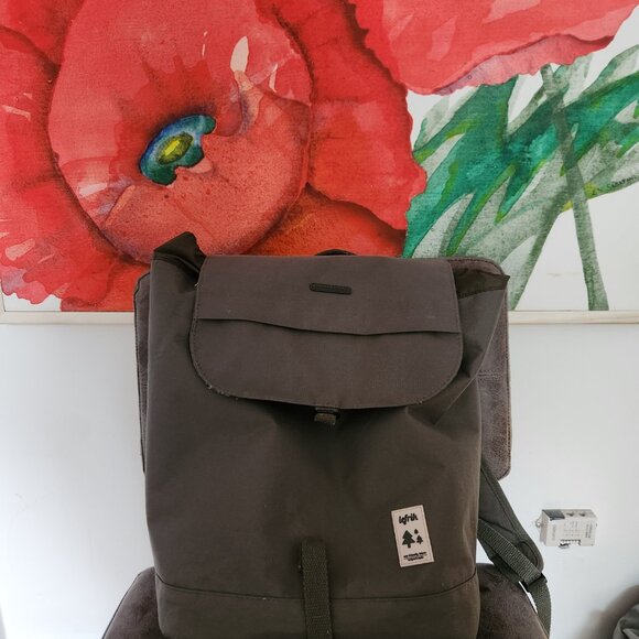 Lefrik Scout Backpack Olive Green - Picture 4 of 5